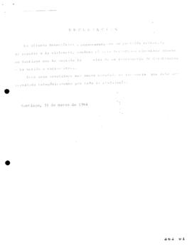 Declaración de Alianza Democrática de Repudio a Acto Terrorista