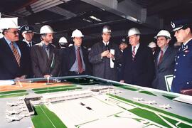 Visita obras del terminal de pasajeros del Aeropuerto