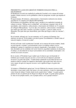 Jornada de trabajo Gobierno en terreno