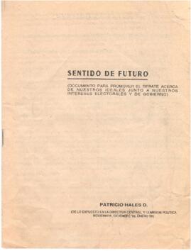 Sentido de Futuro. Documento de trabajo