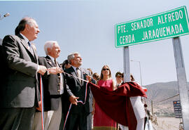 Inauguración de puentes en Cabildo