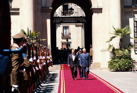 Recibe en audiencia al Presidente de Colombia