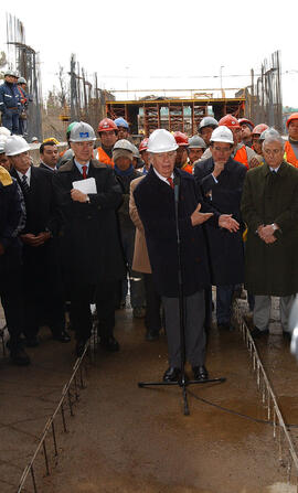 Visita a Obras del Sistema Américo Vespucio Sur