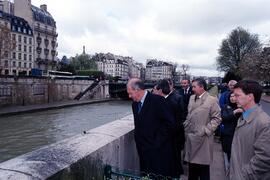 Declaraciones durante visita al Metro de París