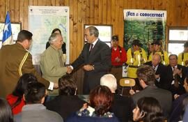 Firma del decreto de creación del Parque Nacional Corcovado