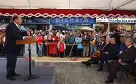 Inauguración Plaza Yungay y Paseo Peatonal Ramírez