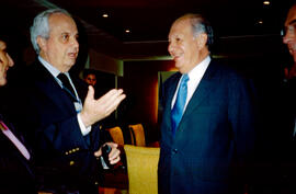 Presidente de la República Ricardo Lagos en Reunión