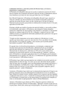 Celebración Día del Campesino