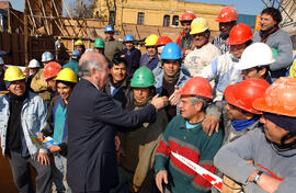 Encuentro con Trabajadores Contratados con Programas de Empleo del Gobierno