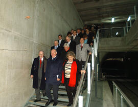 Recorrido por el túnel de MERVAL Proyecto IV Etapa