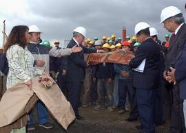 Visita a Obras de Construcción Feria Libre de Rahue Bajo