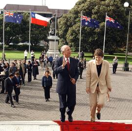 Ceremonia de Bienvenida Oficial de Acuerdo al Ceremonial Maorí