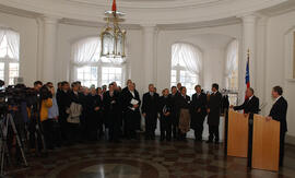 Reunión Presidentes de Chile y Alemania