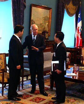 Inicio Visita Oficial del Presidente de Corea