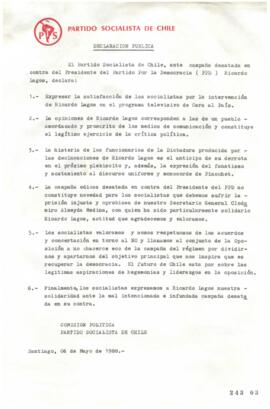 Declaración Pública