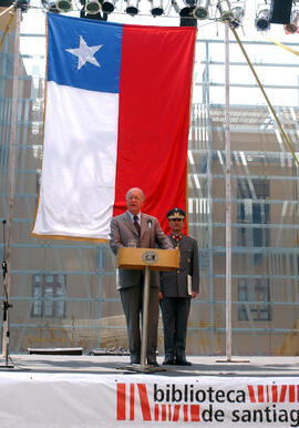 Inauguración Biblioteca de Santiago