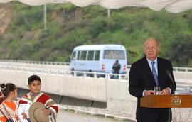 Inauguración Puente Quilpoco en Comuna Rauco