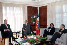 El Presidente de la República sostiene reuniones bilaterales