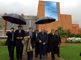 Inauguración del Centro Internacional de Prensa APEC 2004