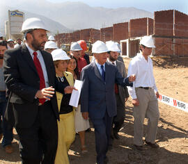 Presidente de la República en Visita Inspectiva a las Obras de Construcción del Conjunto Habitaci...