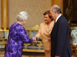 El Presidente de la República Ricardo Lagos se reunió con su Majestad la Reina Isabel II