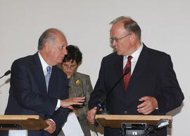 Conferencia de Prensa y Cena con Primer Ministro de Suecia