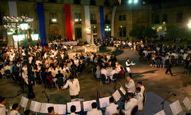 Cena ofrecida a las Fuerzas Armadas y de Orden