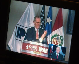 Videoconferencia con Empresarios Peruanos