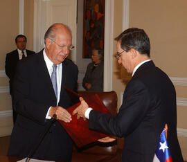 Reunión Presidentes de Chile y Colombia