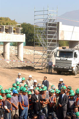 Inspección Obras de la Costanera Norte Tramo Vivaceta - Ruta 68