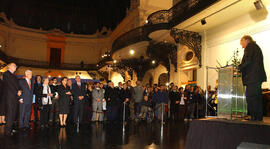 Presidente de la Republica Asiste a Inauguración de Montaje de Capilla María Madre de la Paz