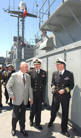 Visita Buque de la Armada AGOR Vidal Gormaz