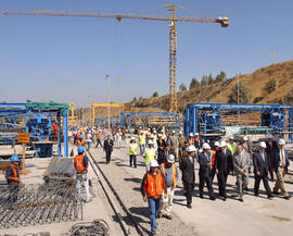 Visita Inspectiva a Obras de la Línea 4 del Metro