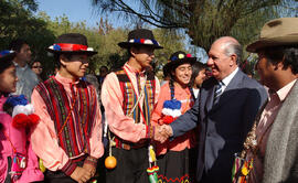 Reunión con comunidades aymaras, Arica