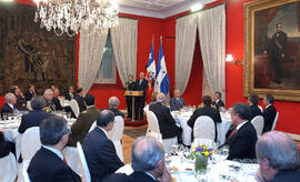 Cena en Honor del Presidente de Honduras