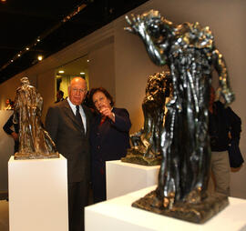 Inauguración Exposición de Auguste Rodin