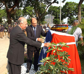 Inauguración Plaza Pablo Neruda - Río de Janeiro