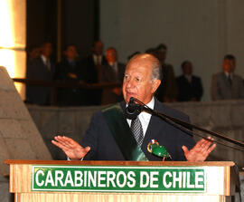 Homenaje de Carabineros de Chile al Presidente de la República