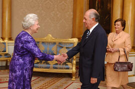 El Presidente de la República Ricardo Lagos se reunió con su Majestad la Reina Isabel II