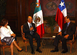 Reunión Presidentes de Chile y Mexico