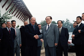 Visita Viña Santa Rita con Presidente de China