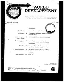 Monetarism, employment and social stratification. Artículo