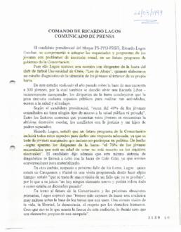 Comunicado de prensa