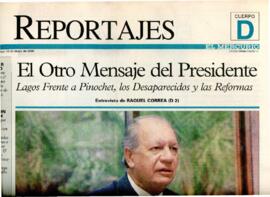 El otro Mensaje del Presidente. Lagos frente a Pinochet, los desaparecidos y las reformas