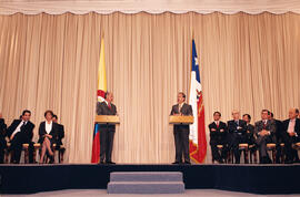 Conferencia de prensa conjunta con el Presidente de Colombia