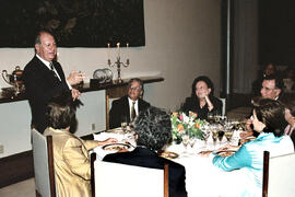 Cena privada ofrecida por el Presidente de Brasil