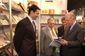 El Presidente Ricardo Lagos visita la Feria del Libro