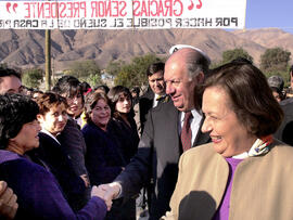 Inauguración viviendas sociales - Tierra Amarilla