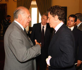 Reunión con ex Ministro de Cultura Francés