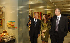 Visita del Presidente de la República al Centro Cultural Palacio de la Moneda